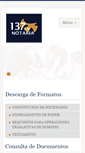 Mobile Screenshot of notaria137edomex.com